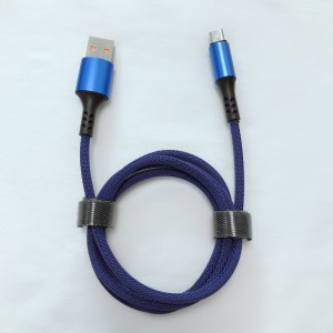 Cable de datos micro de carga rápida a micro 2.0 USB trenzado de carga rápida para micro USB, tipo C, carga y sincronización de rayos de iPhone