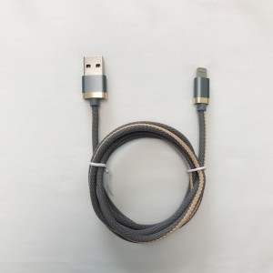 Cable de datos USB trenzado 3.0A de carga rápida con carcasa de aluminio USB para micro USB, tipo C, carga y sincronización de rayos de iPhone