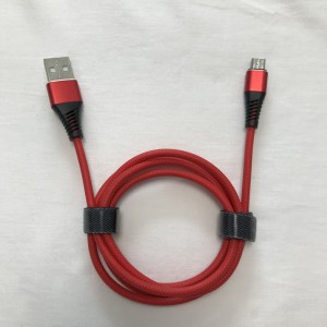Carcasa de aluminio redonda de carga rápida TPE Cable de datos USB de flexión flexible para micro USB, tipo C, carga y sincronización de rayos de iPhone